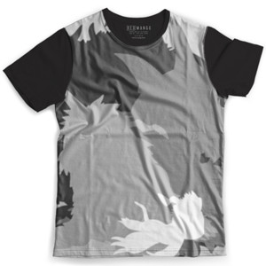 Kaos Fullprint KPO-041 Kaos Digimon Siluet Evolusi Gomamon