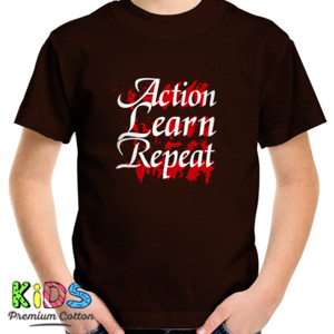Kaos bisnis motivasi learn action repeat
