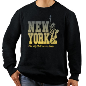 Jaket Sweater New York - Never Sleep 2