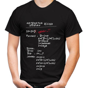 Kaos Kaos Dakwah Matematika Sedekah (Lengan Panjang)