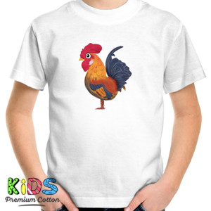 Kaos Rooster - Kaos Wanita Cutton Slub by Co_mbro