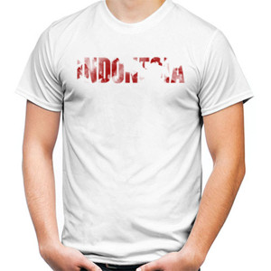 Kaos Indonesia Blood Splash
