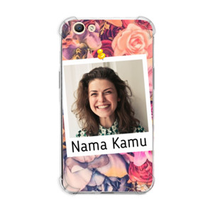 Softcase Background Bunga Casing HP