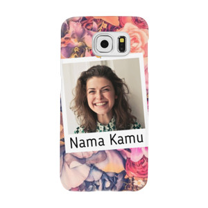 Softcase Background Bunga Casing HP