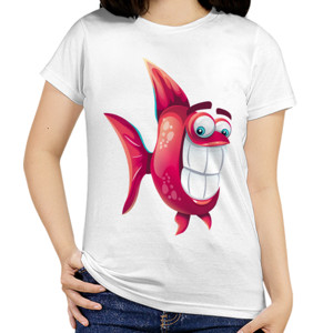 Kaos Funny Fish 1