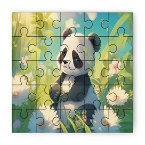 Puzzle Panda lucu 2