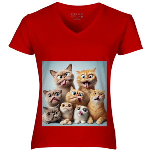 Kaos Funy Kucing