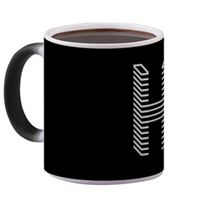 Mug Bunglon Logo huruf H gamer