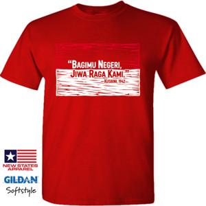 Kaos BAGIMU NEGERI, JIWA RAGA KAMI - 007