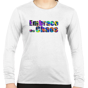 Kaos Typography Embrace the chaos