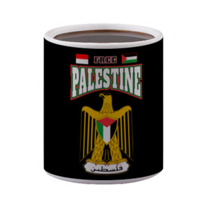 Mug Bunglon Free Palestine 🇵🇸 