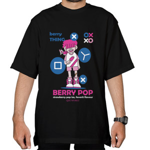 Kaos Oversize QNU BERRY POP OV