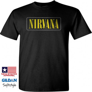Kaos Baju nirvana
