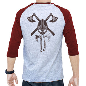 Kaos Raglan Kapak Viking
