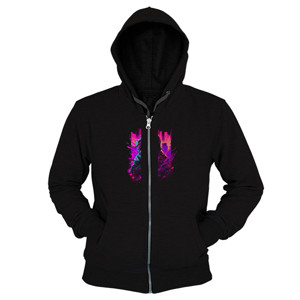 Hoodie Zipper Hacker