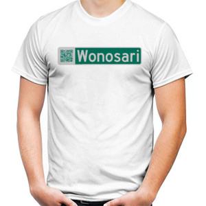 Kaos Wonosari - Kaos kotamu mengINSPIRASI - Polos