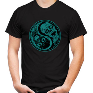 Kaos Zombie Yin dan Yang