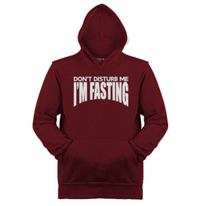 Jaket Hoodie Don't Disturb Me I'm Fasting