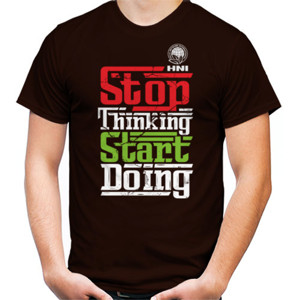 Kaos Stop Thinking Start Doing HNI