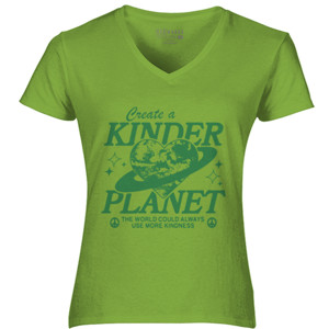 Kaos Kinder Planet Pria Wanita Unisex T-Shirt