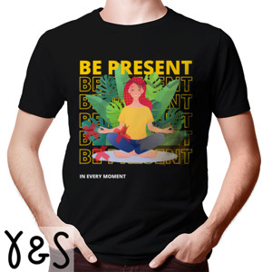 Kaos Pria Sancashirts - Be Present I