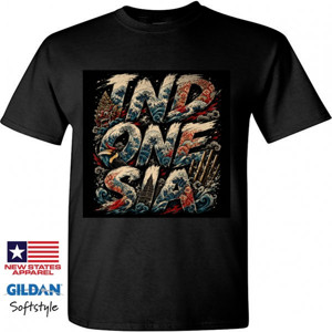 Kaos INDONESIAN WAVES AND CULTURAL ELEMENTS