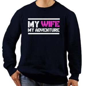 Jaket Sweater My Wife My Adventure