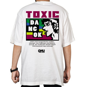 Kaos Oversize QNU TOXIC OVE