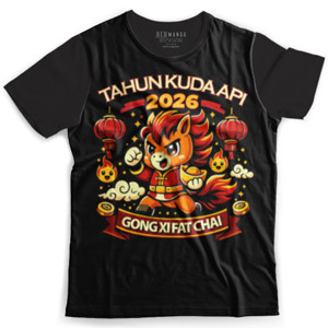 Kaos Fullprint Kaos Gong Xi Fat Chai 2026 – Tahun Kuda Api Fire H