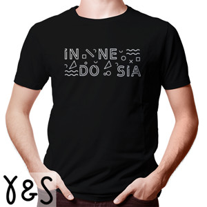 Kaos Indonesia Geometric