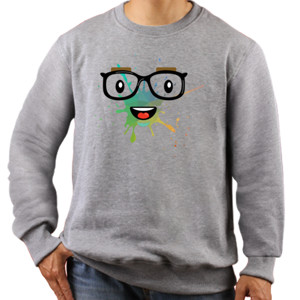 Jaket Sweater Glasses face
