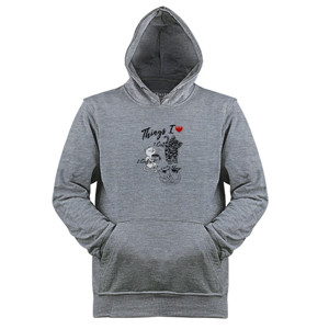 Jaket Hoodie i love cat