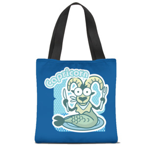 Tas Tote Fullprint Zodiak Capricorn