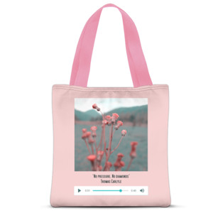 Tas Tote Fullprint Quotes Player Totebag