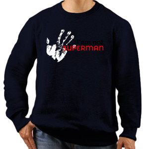 Jaket Sweater I'am not superman