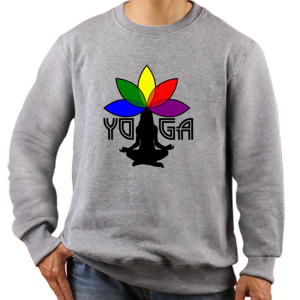 Jaket Sweater Yoga (Kaos Cerah)