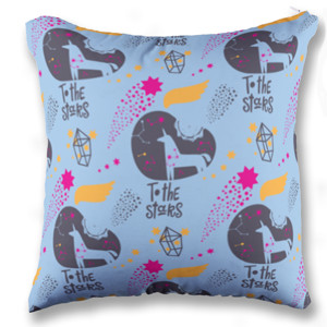 Bantal Space for unicorn