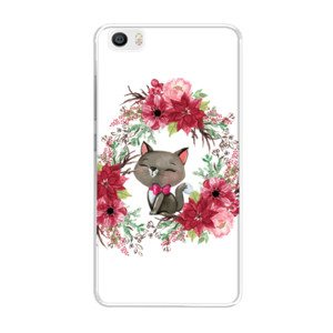 Kucing Di Bunga Casing HP