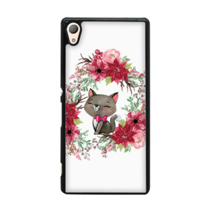 Kucing Di Bunga Casing HP