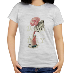 Kaos Wanita sweet red-mango