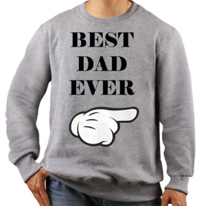 Jaket Sweater Kaos Best Dad Ever