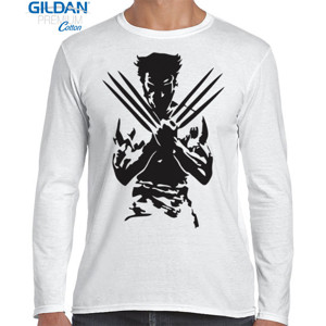 Kaos Kaos Gildan Lengan Panjang