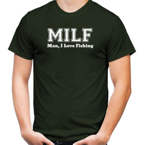 Kaos Kaos Mancing - Man, I Love Fishing - Gelap