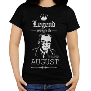 Kaos Legend Are Born In August - Moch Hatta