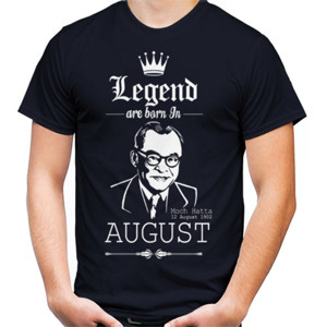 Kaos Legend Are Born In August - Moch Hatta