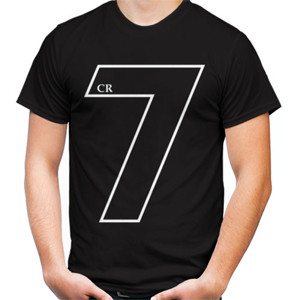 Kaos Casual CR7 white