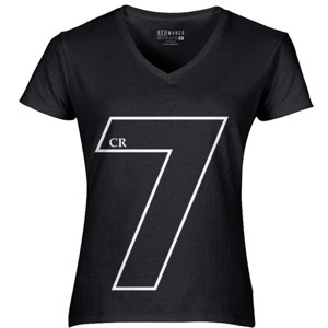 Kaos Casual CR7 white