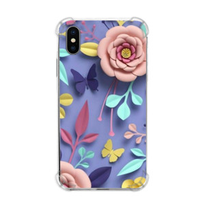 Bunga Mawar Merah Muda dan Ungu Casing HP