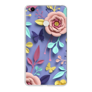 Bunga Mawar Merah Muda dan Ungu Casing HP