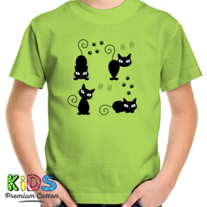 Kaos Kucing Hitam 